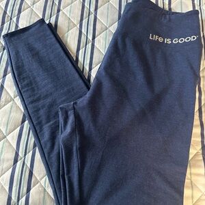 Life Is Good Deep Blue Leggings
